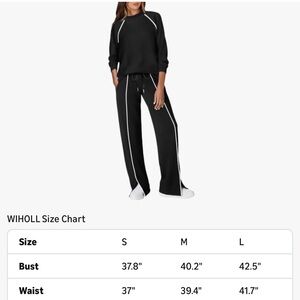 Women's Black Wide-Leg Pants